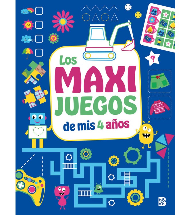 LOS MAXI JUEGOS DE MIS 4 AÑOS