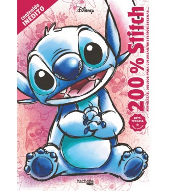 Colorea por numeros Stitch Pink
