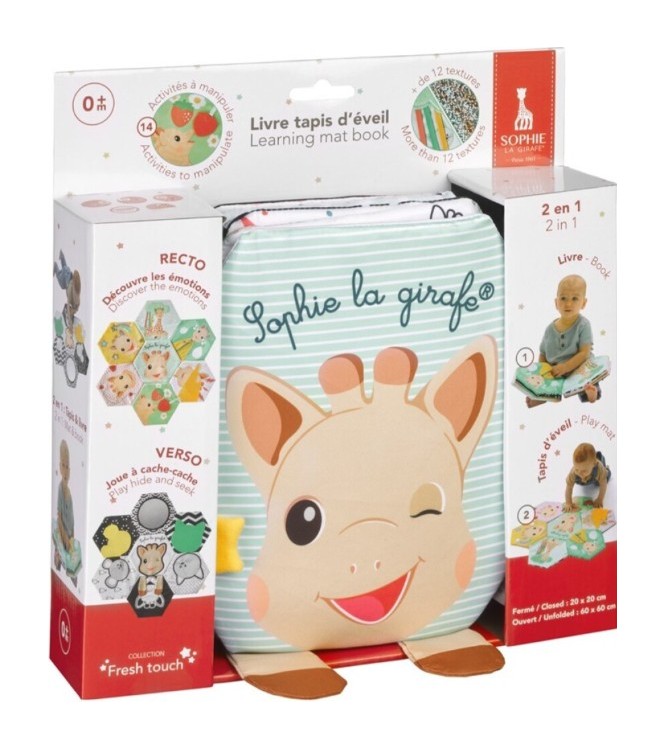 Sophie la Jirafa libro tapiz