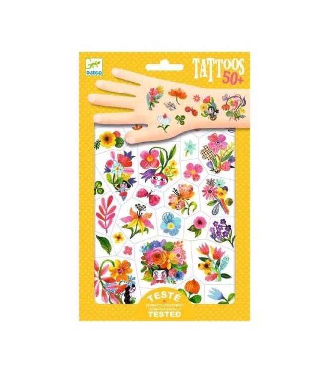 Tatuajes aqua flor