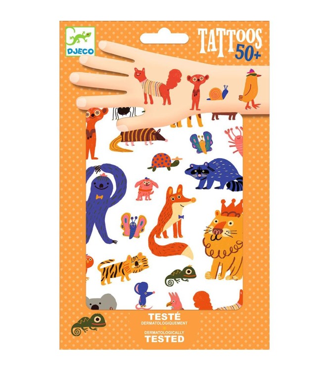 Tatuajes Animales divertidos