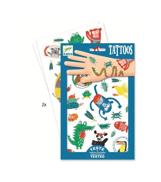 Tatuajes infantiles animales
