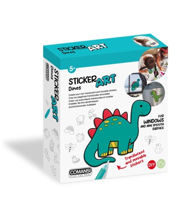 Stiker Art - Dinos