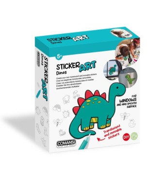 Stiker Art - Dinos