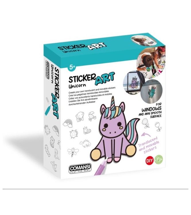 Stiker Art - Unicorn