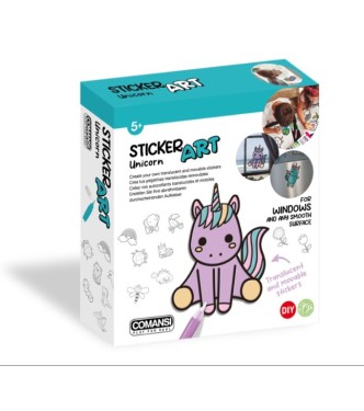 Stiker Art - Unicorn