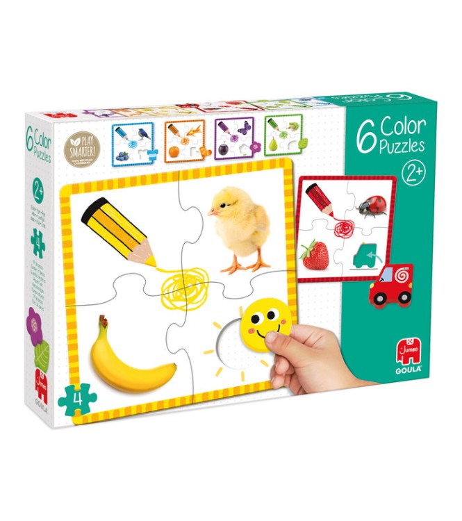 Puzzle 6 colores