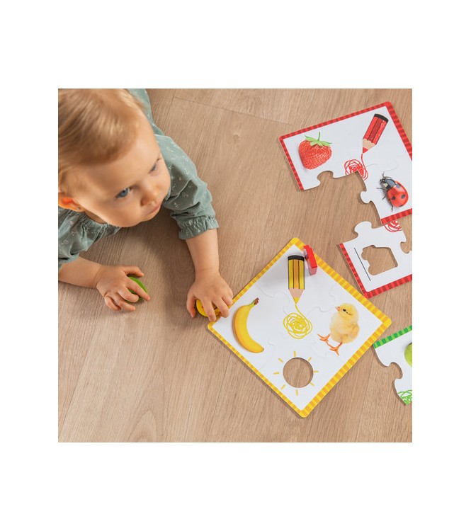 Puzzle 6 colores