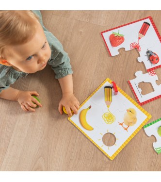 Puzzle 6 colores