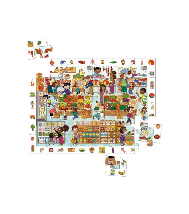 Puzzle XXL Supermercado