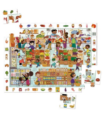 Puzzle XXL Supermercado
