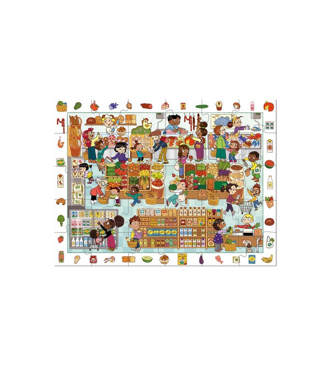 Puzzle XXL Supermercado