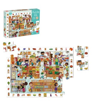 Puzzle XXL Supermercado