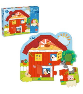 Puzzle XXL Granja Sorpresa 12pcs
