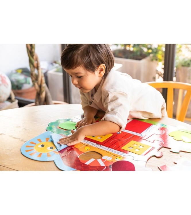 Puzzle XXL Granja Sorpresa 12pcs