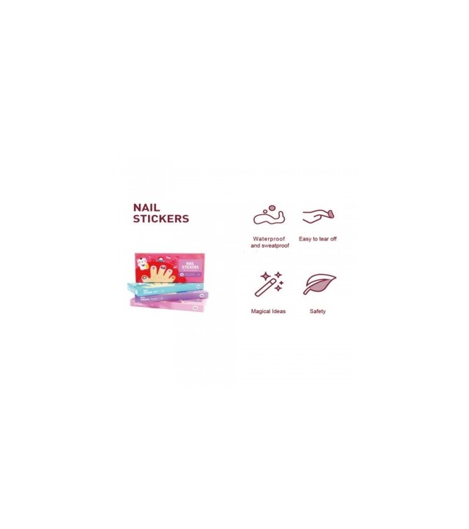 Set 540 Stickers para uñas waterproof