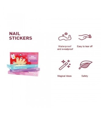 Set 540 Stickers para uñas waterproof