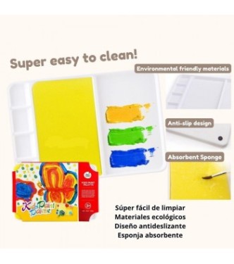 Paleta de Pintura Infantil