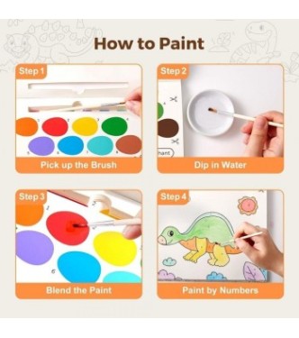 Cuaderno con Acuarela THE DINOSAUR PARAD