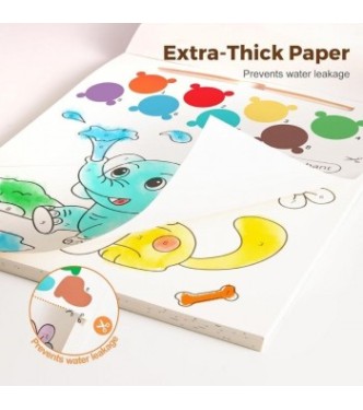 Cuaderno con Acuarela THE ANIMAL STORY