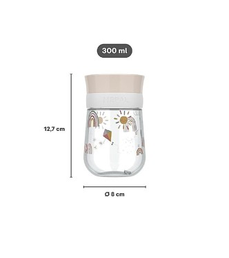 VASO ANTIDERR 360º MIO 300 ML FAIRY GARD