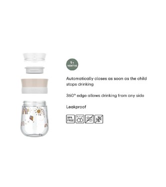 VASO ANTIDERR 360º MIO 300 ML FAIRY GARD