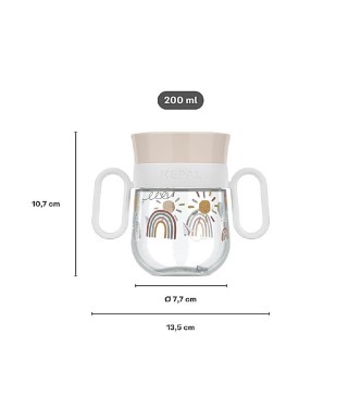 VASO ANTIDERRAME 360º 200 ML FOREST FRIE
