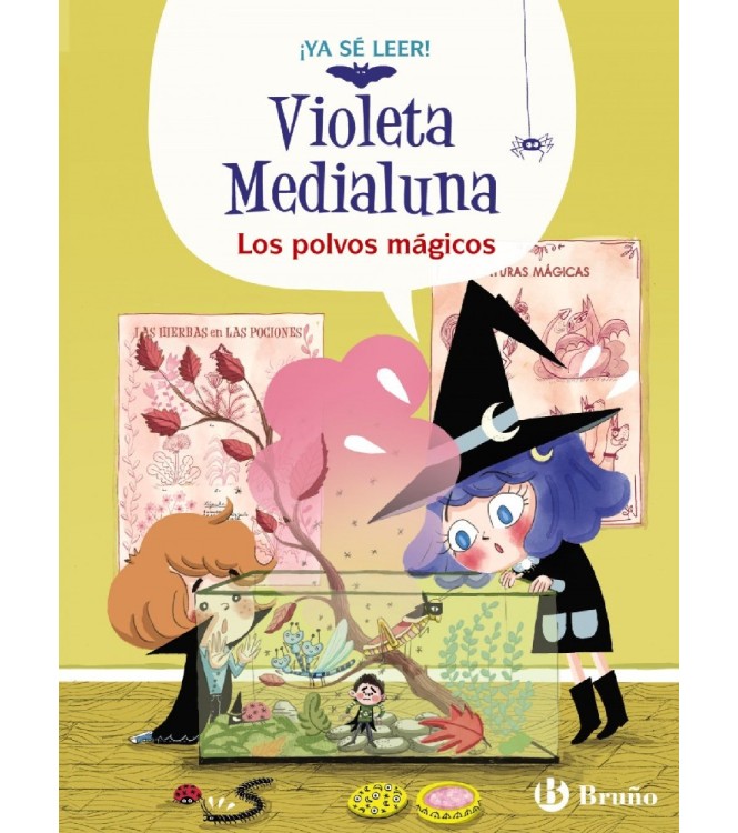 Violeta Medialuna, 5. Los polvos mágicos