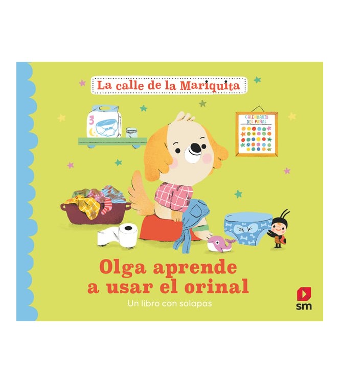 Olga aprende a usar el orinal