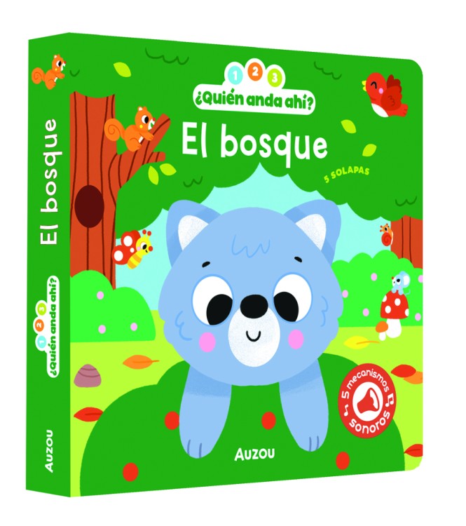 1, 2, 3, quién anda ahí. El bosque. Libr