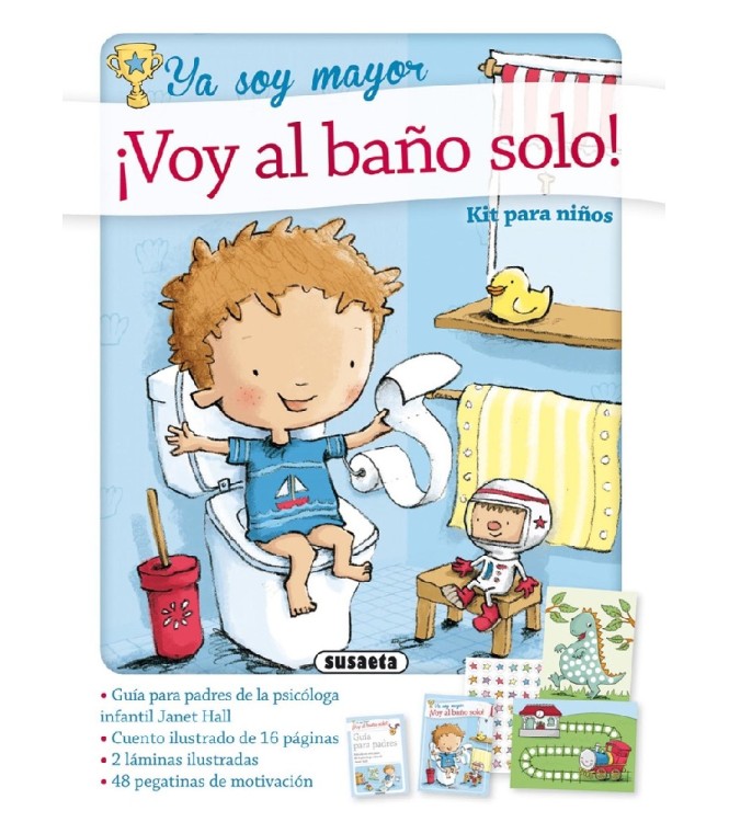 ¡Voy al baño solo!