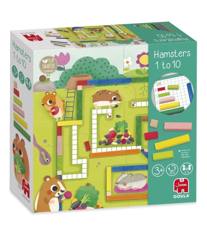 Juego con regletas para aprender a conta