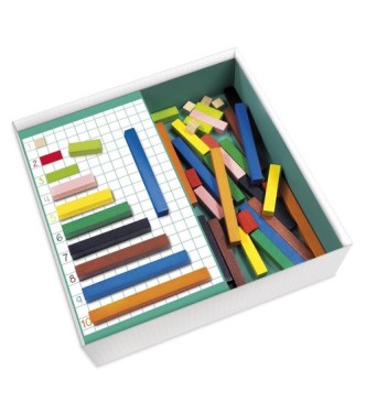 Juego con regletas para aprender a conta