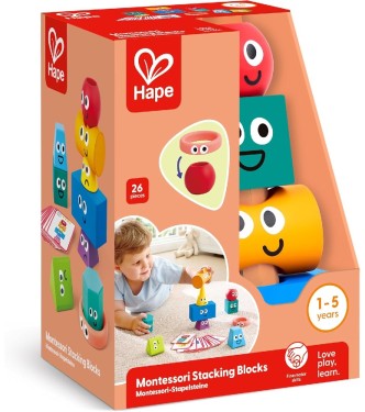 Bloques apilables montessori