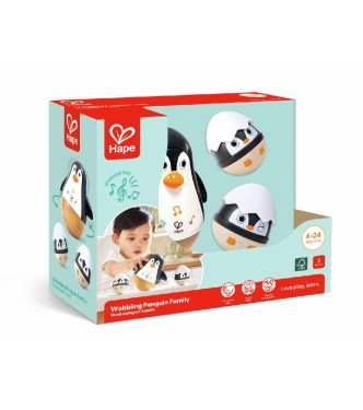 Wobbling Penguin Family