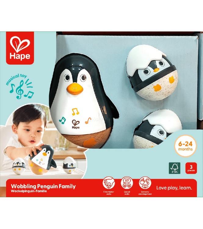 Wobbling Penguin Family