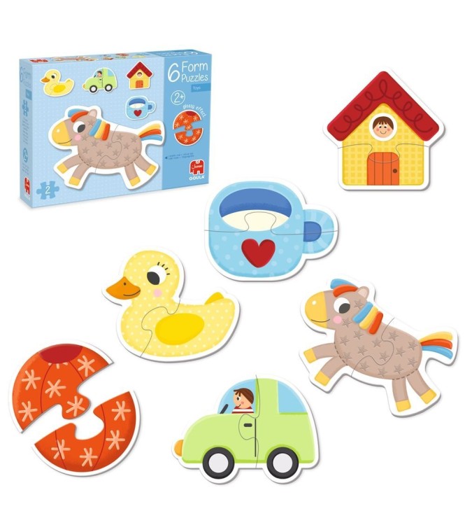 6 FORM PUZZLES TOYS