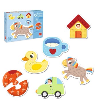 6 FORM PUZZLES TOYS