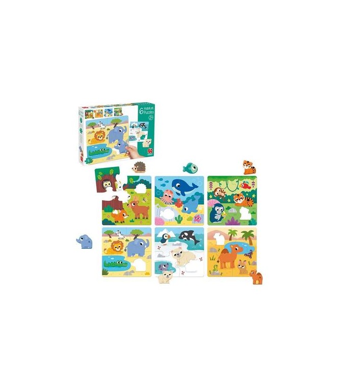 6 habitat puzzle