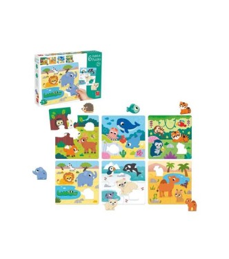 6 habitat puzzle