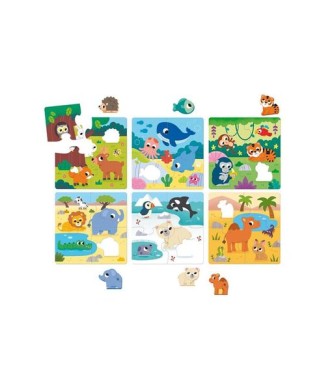 6 habitat puzzle