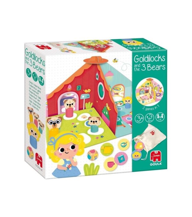 Juego de mesa infantil Ricitos de Oro y