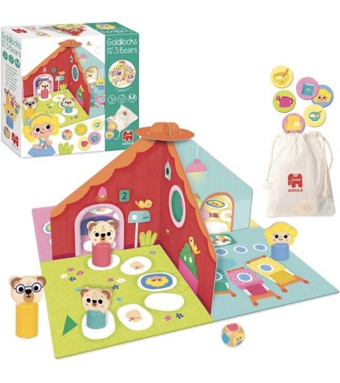Juego de mesa infantil Ricitos de Oro y