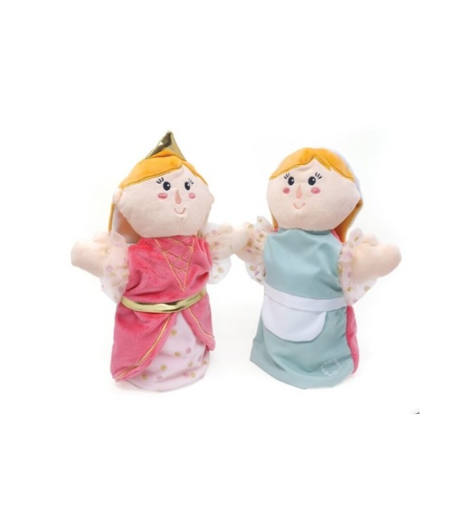 Svoora Marionetas de doble cara Princesa