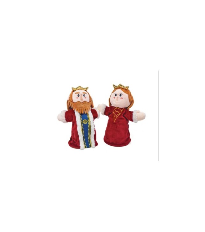 Svoora Marionetas de doble cara Rey - Re
