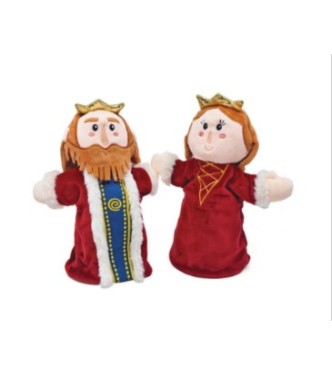 Svoora Marionetas de doble cara Rey - Re