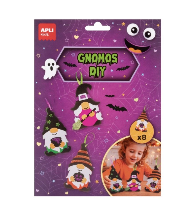 JUEGO CRAFT KIT HALLOWEEN GNOMOS