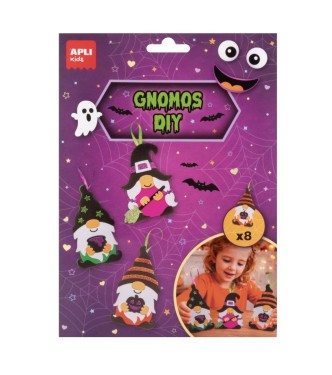 JUEGO CRAFT KIT HALLOWEEN GNOMOS