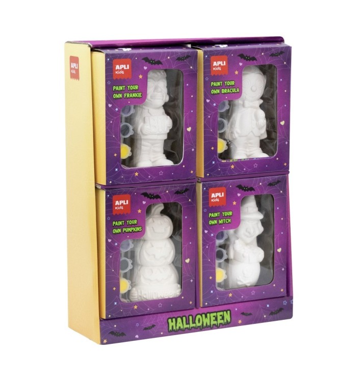 FIGURAS ESCAYOLA PARA PINTAR HALLOWEEN