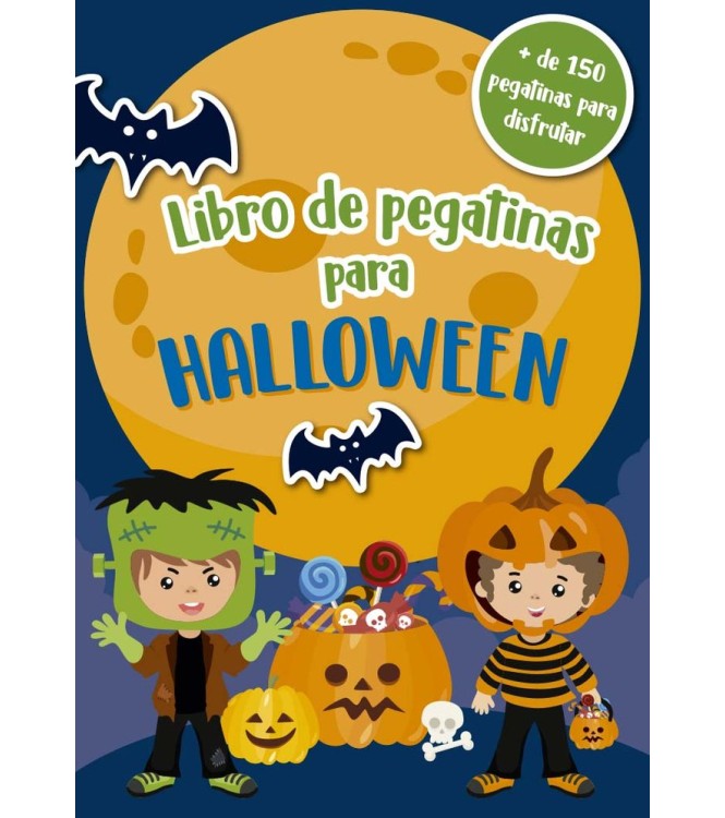 Libro de pegatinas para Halloween